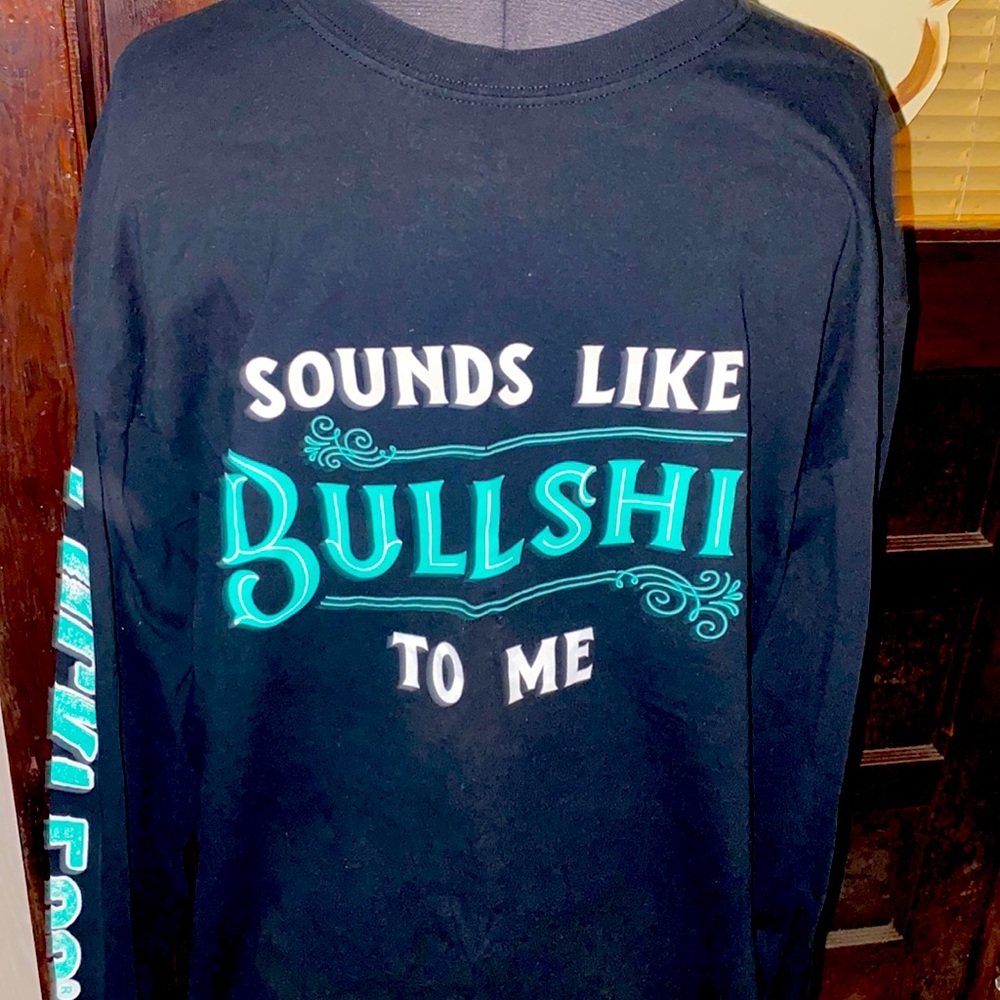 Luckless countrybrand xl saying on the shirt sounds like bulls**t to me.